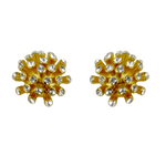 IOAKU-Meteor-stud-earrings-gold-white Gold