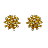 IOAKU-Meteor-stud-earrings-gold-white Gold