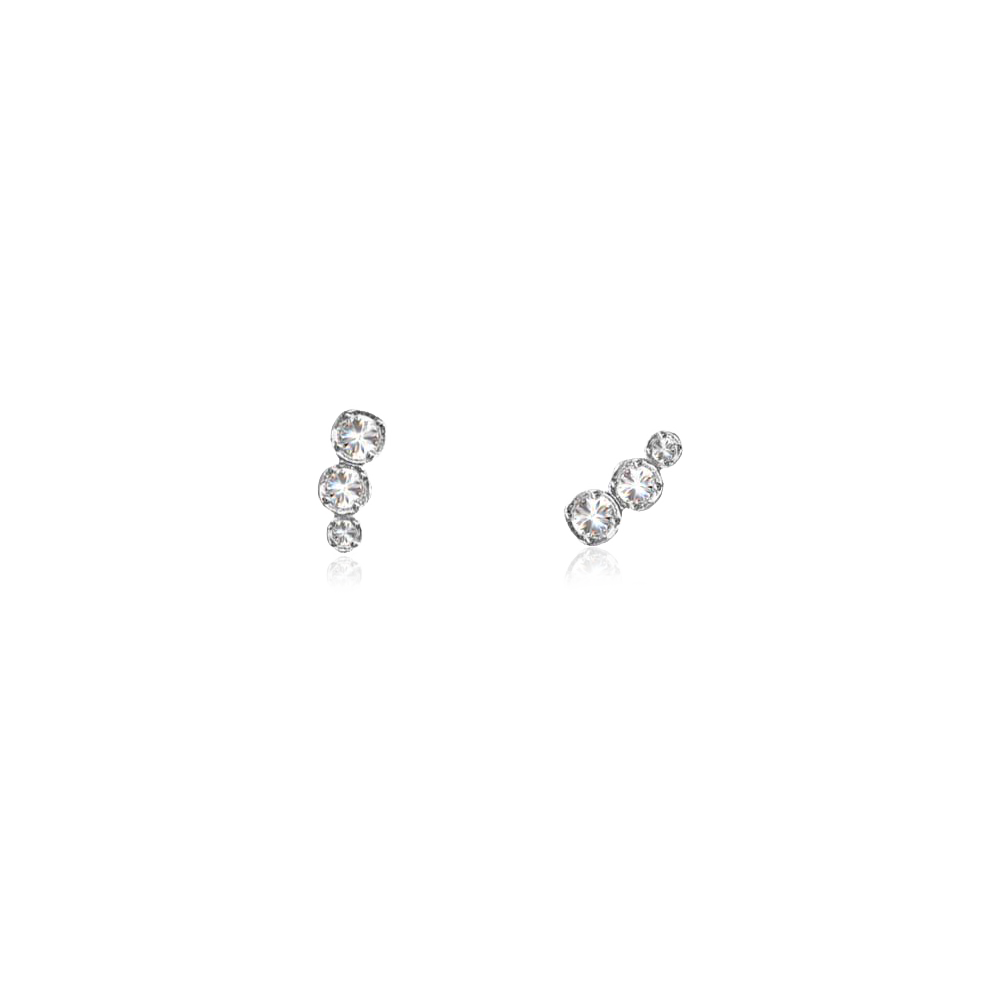 TRIO CRYSTAL STUDS