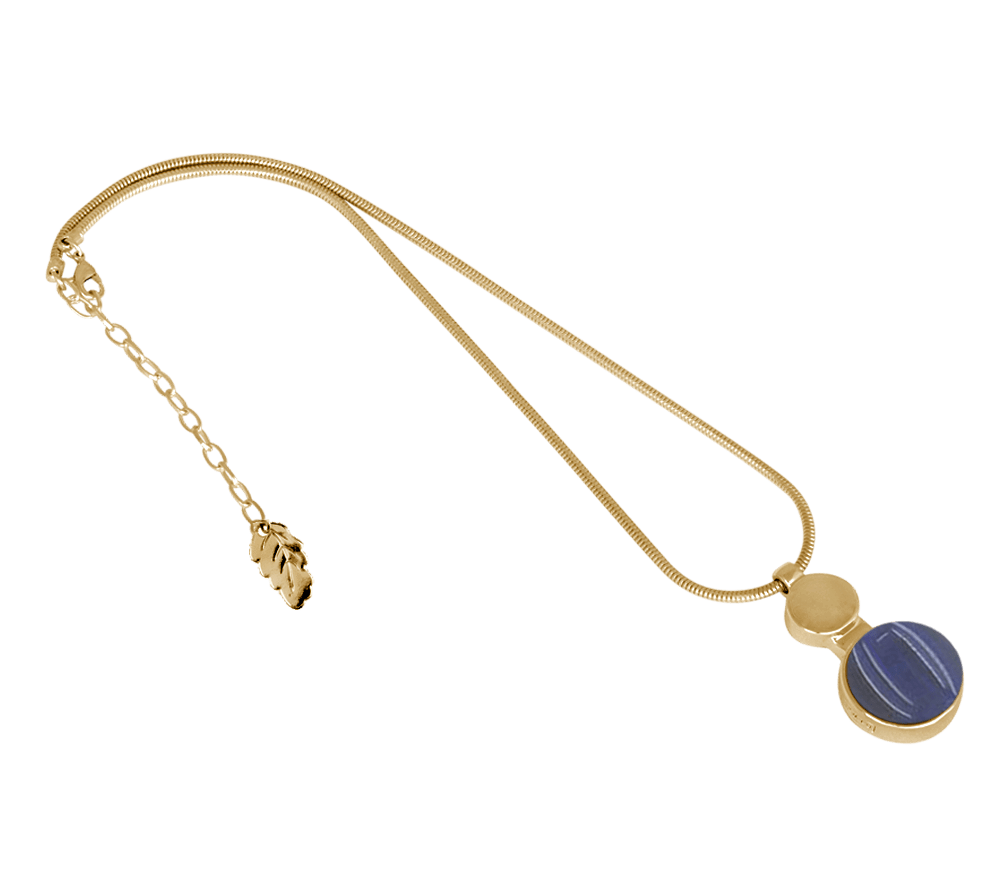 IOAKU Amulet Moon Gold Navy 45 Gold
