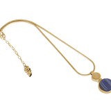 IOAKU Amulet Moon Gold Navy 45 Gold