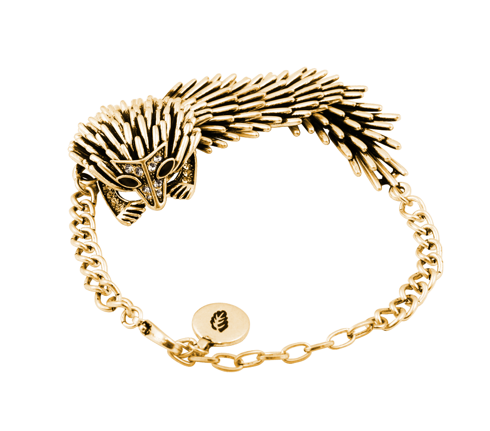 IOAKU Bracelet Hedgehog Gold