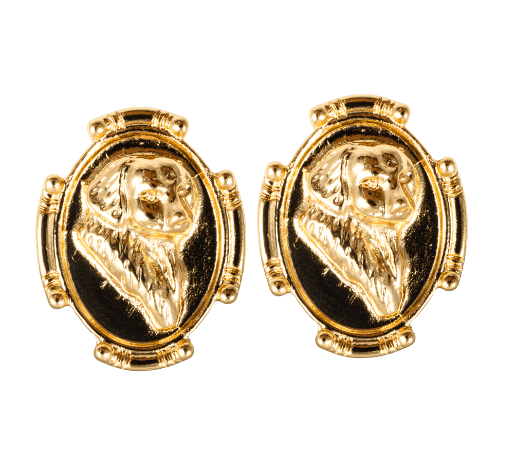 Spirit Animal Clip Earrings