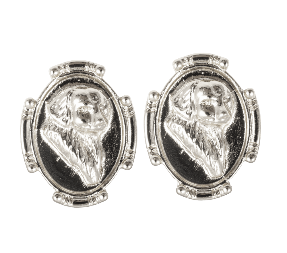 IOAKU-earrings-Spirit-Animal-dog-silver