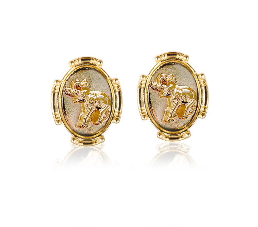 Spirit Animal Clip Earrings