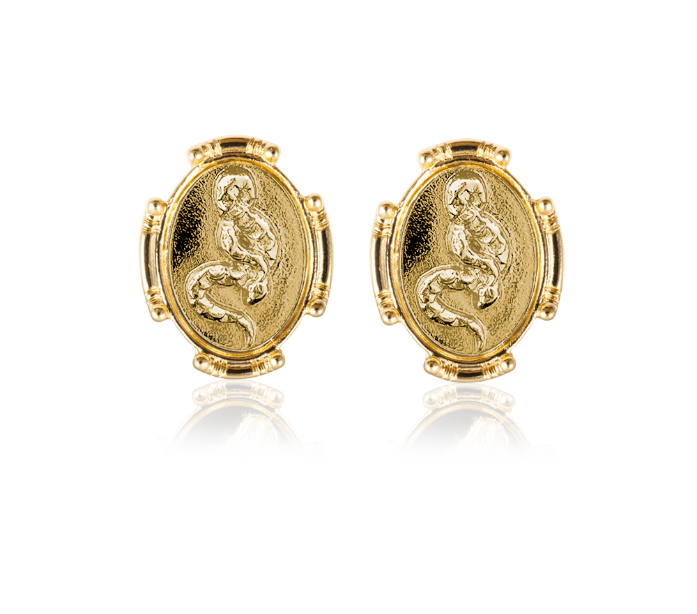 Spirit Animal Clip Earrings