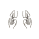 IOAKU Studs Earrings Beetle Silver