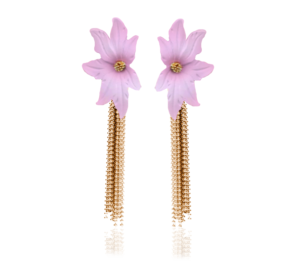 "Summer Edition" BOTANIC TASSEL EARRINGS