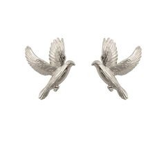 IOAKU Earrings Dove Silver