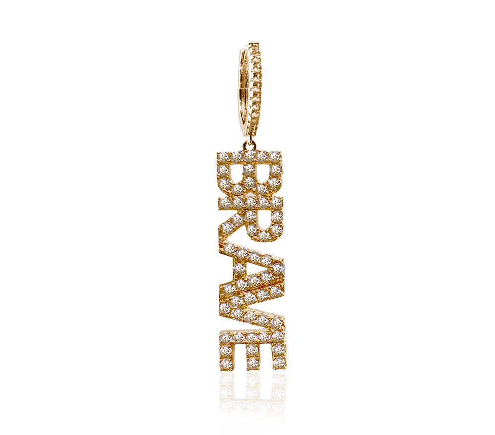 STATEMENT BRAVE SINGLES EARRINGS