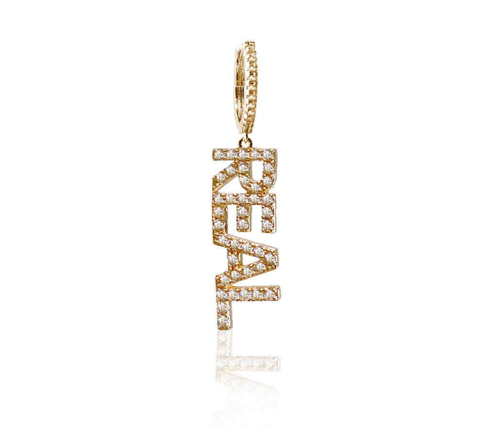 STATEMENT REAL SINGLES EARRINGS