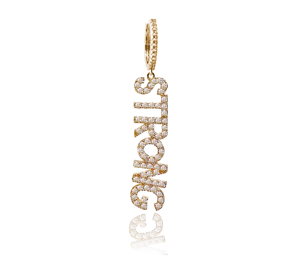 STATEMENT STRONG SINGLES EARRINGS