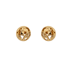IOAKU earrings stud globe gold