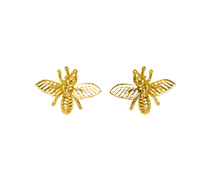 IOAKU Earrings Stud Insect Gold
