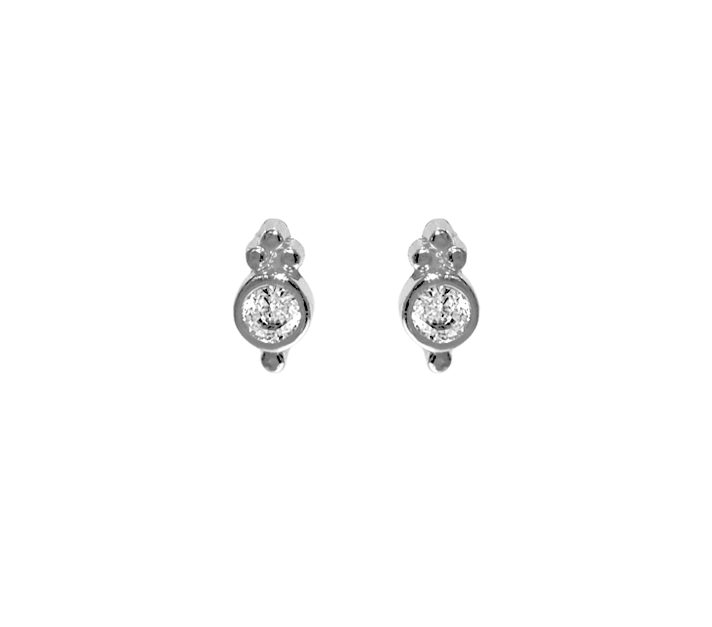 MICRO BERRY CRYSTAL STUD