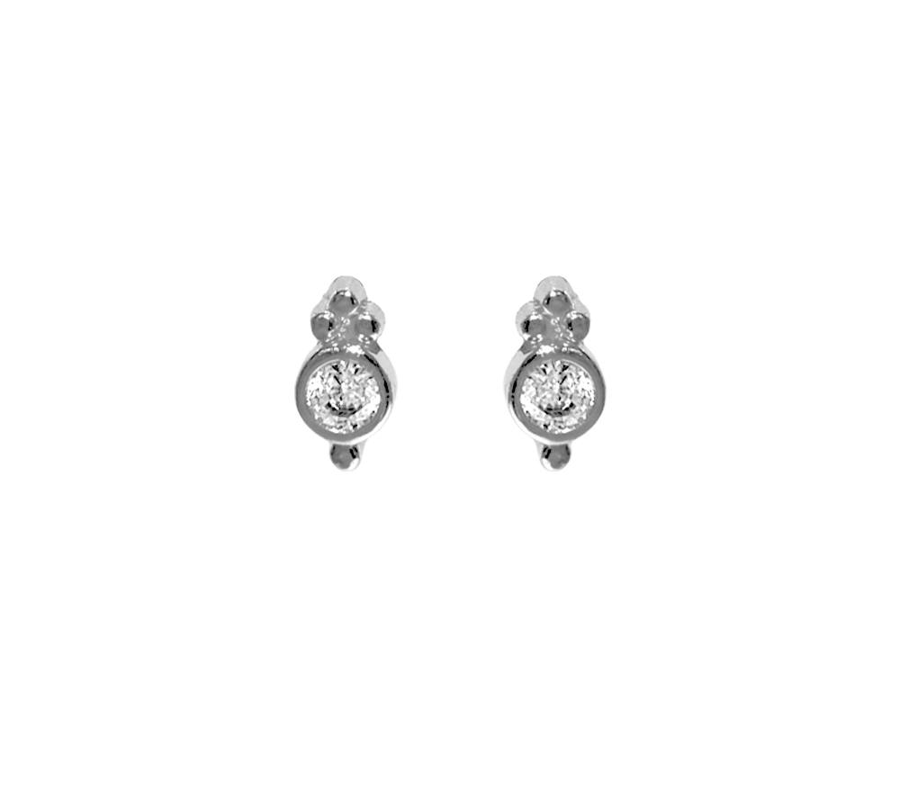MICRO BERRY CRYSTAL STUD