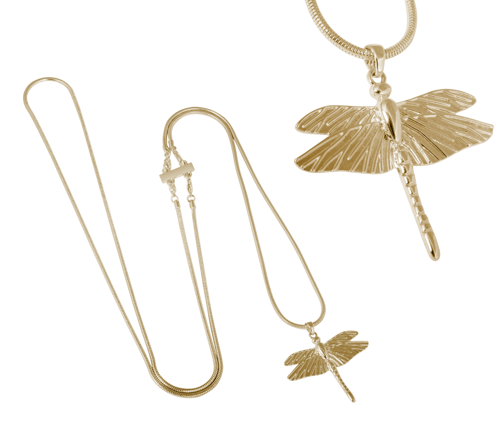 IOAKU Necklace Dragonfly Mini Gold