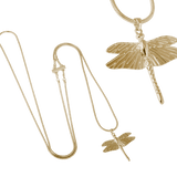IOAKU Necklace Dragonfly Mini Gold