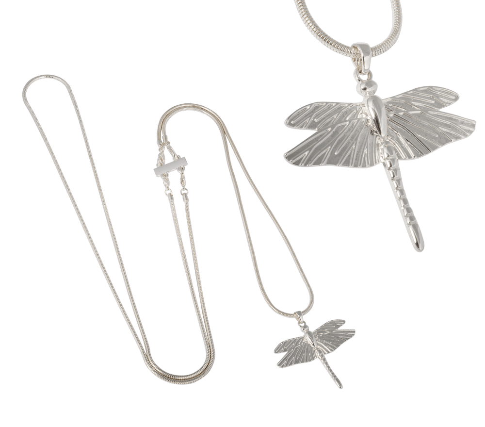 IOAKU Necklace Dragonfly Mini Silver