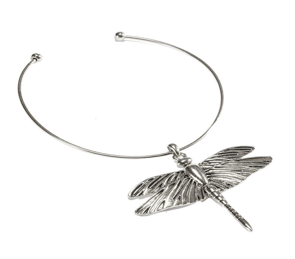IOAKU Necklace Dragonfly Silver