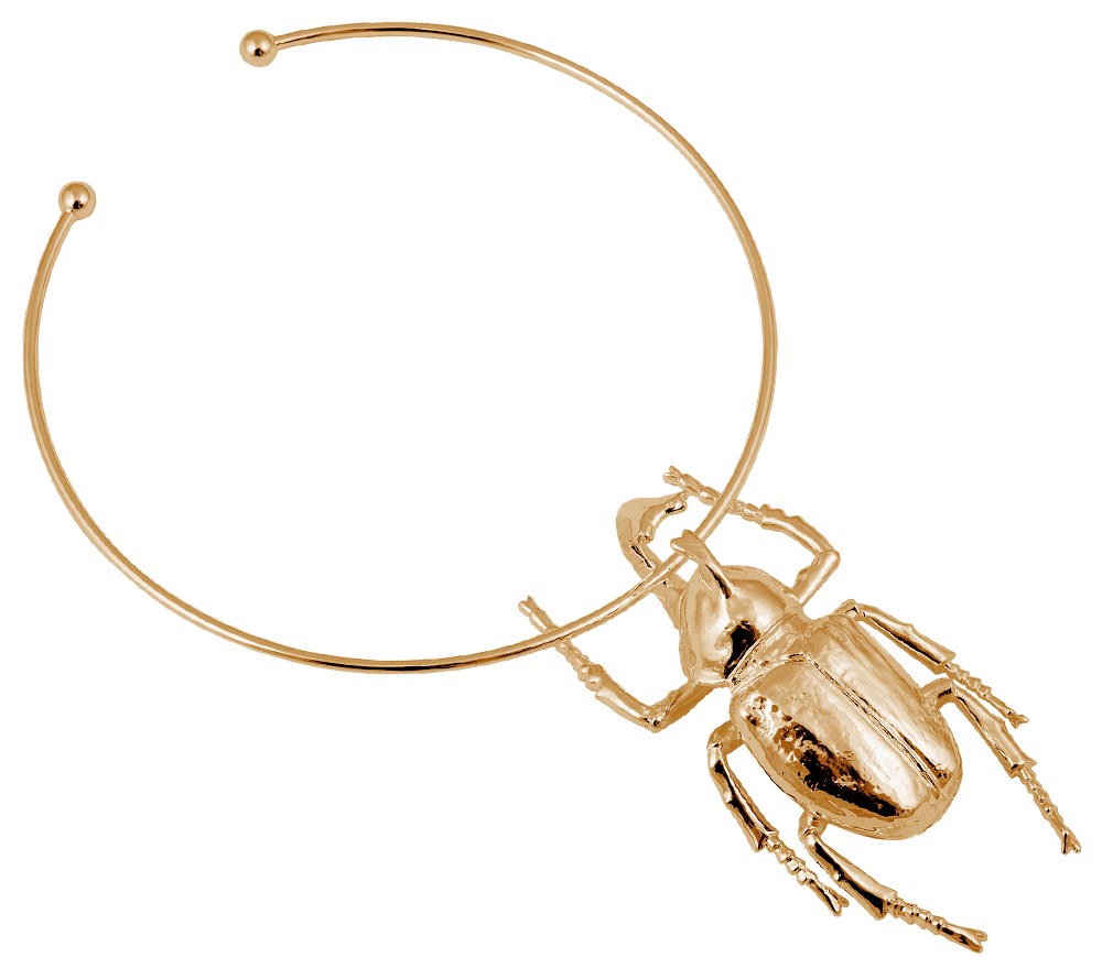 IOAKU Necklace Beetle Gold