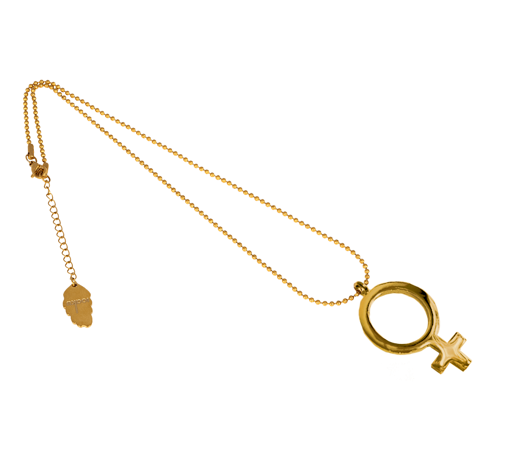 IOAKU-necklace-female-gold