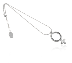 FEMALE SIGN NECKLACE
