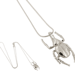 IOAKU Necklace Mini Beetle Silver