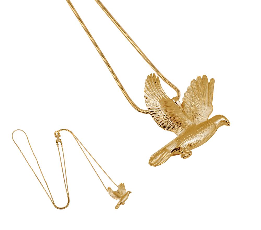 IOAKU Necklace Mini Dove Gold