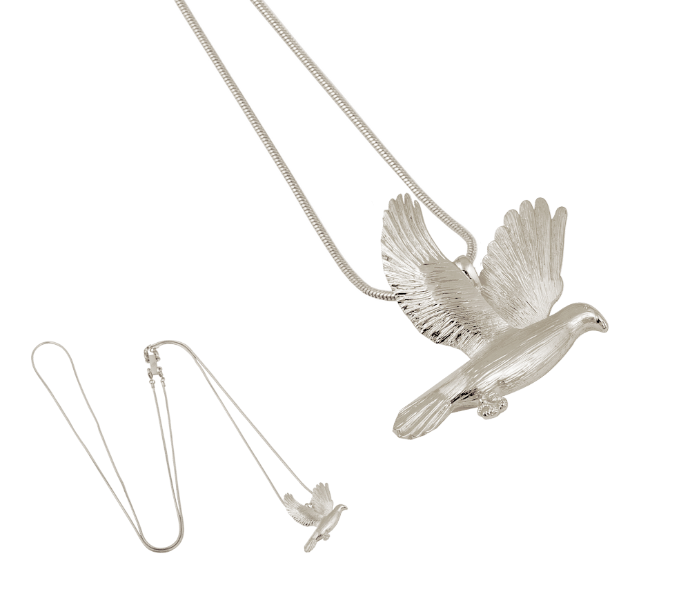 IOAKU Necklace Mini Dove Silver
