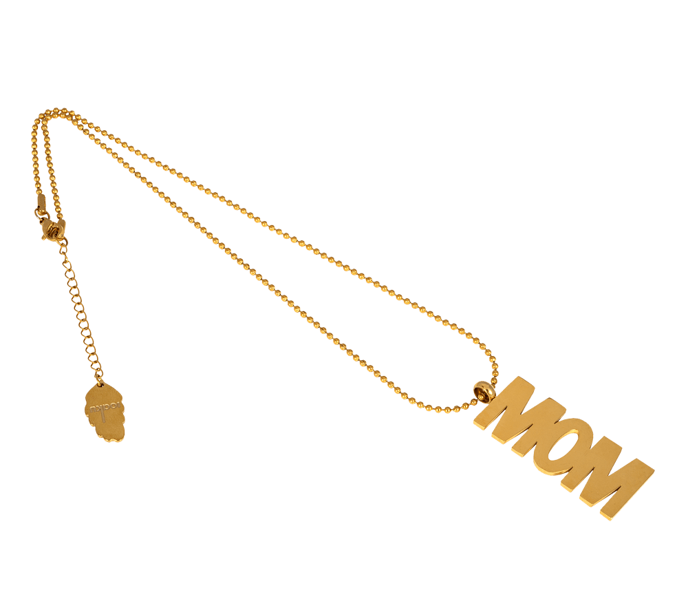 IOAKU necklace mom gold