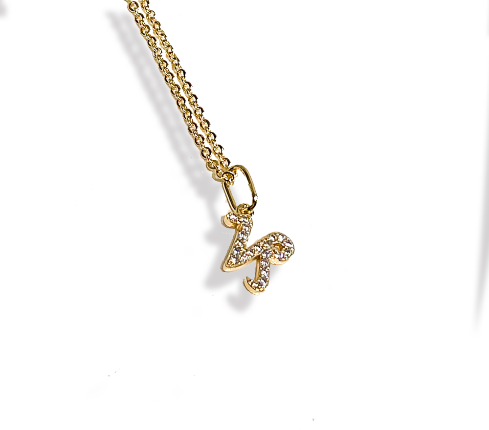 Zodiac Sparkle Micro Necklace