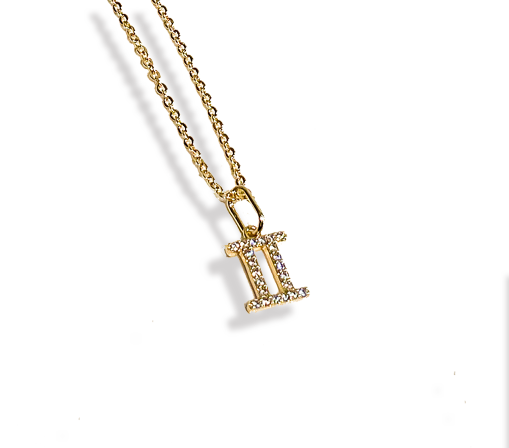 Zodiac Sparkle Micro Necklace
