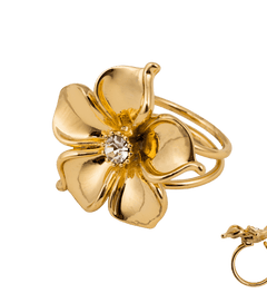 IOAKU Ring La Fleur Gold