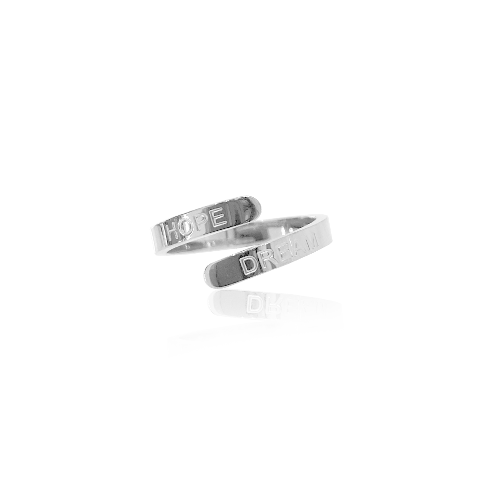 STATEMENT QUOTE RING - HOPE DREAM