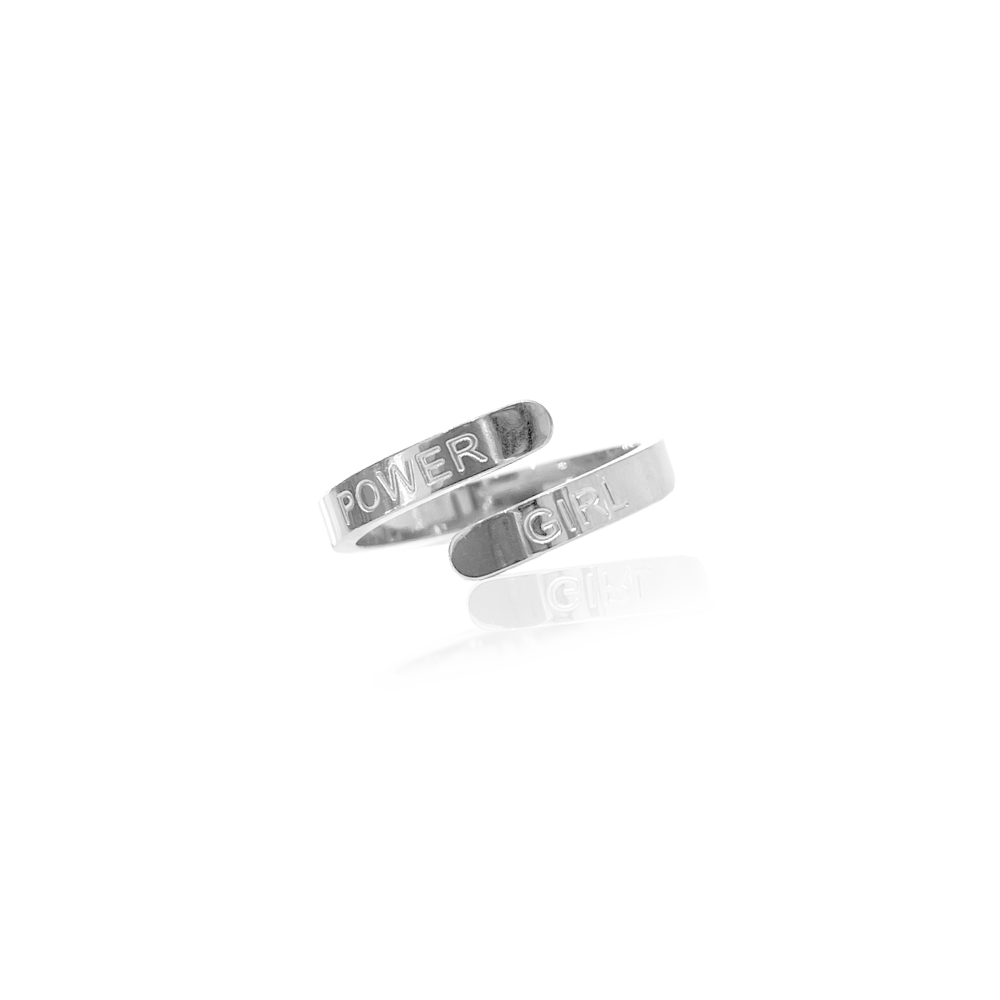STATEMENT QUOTE RING - GIRL POWER
