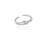 THIN ETERNAL ROPE RING