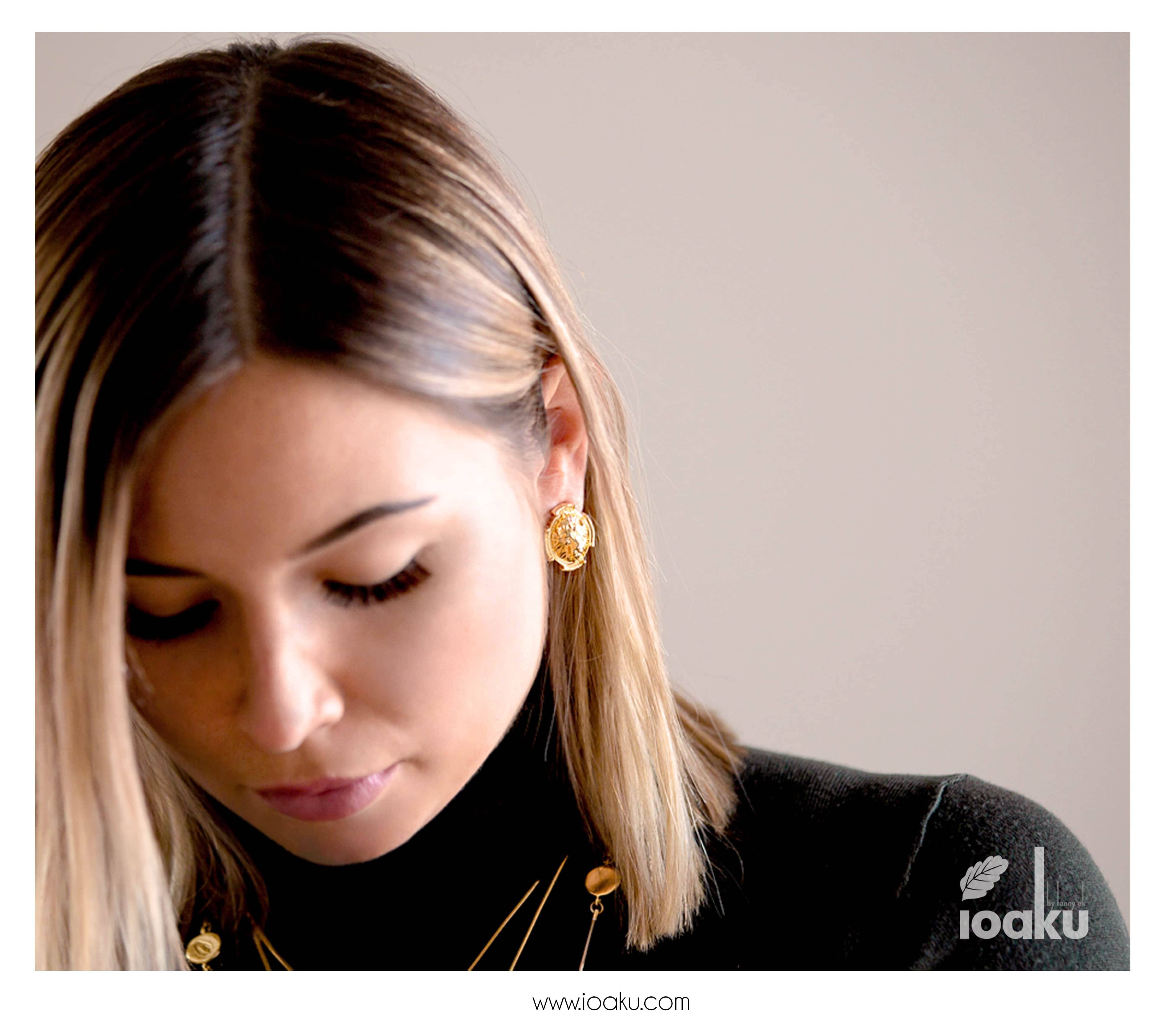 IOAKU-spirit-animal-clip-earrings-image