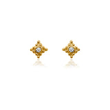 MICRO BERRY SQUARE STUDS