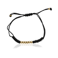 BRAIDED BERRY BALL ARMBAND