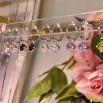 PEAR BRILLIANT HOOP MINI