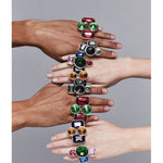 IOAKU X ZΛEK STUDIO - ICON RING Silver/Blue Multi Mix