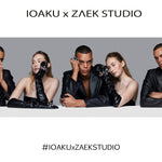 IOAKU X ZΛEK STUDIO - STUDIO RING Silver/Amber and Purple Mix
